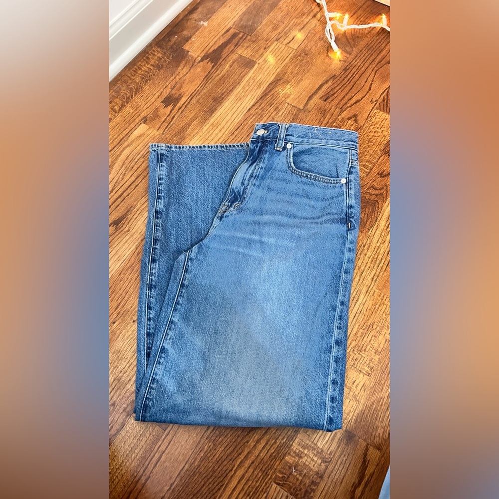 Madewell Straight Blue Jeans